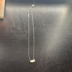 Kendra Scott white stone necklace